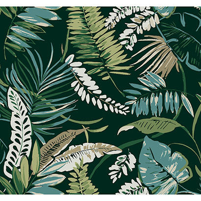 Tropical Toss Wallpaper | Jeffrey Stevens