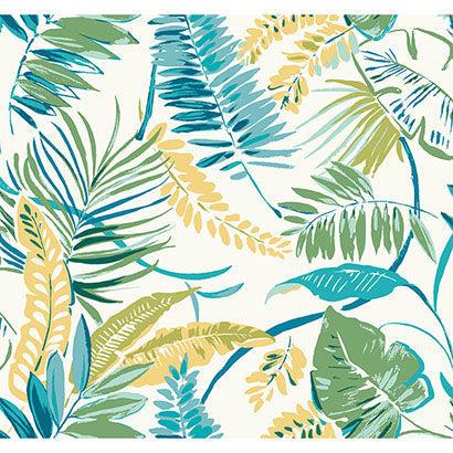 Tropical Toss Wallpaper | Jeffrey Stevens