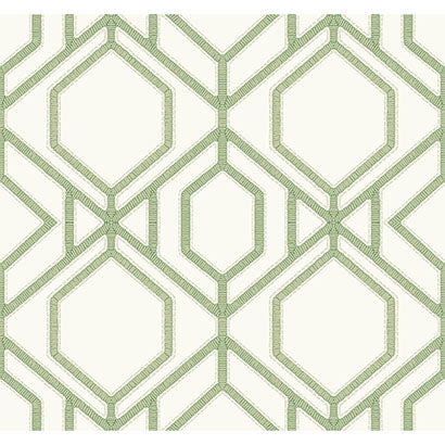 Toulon Cream Wallcovering | Jeffrey Stevens