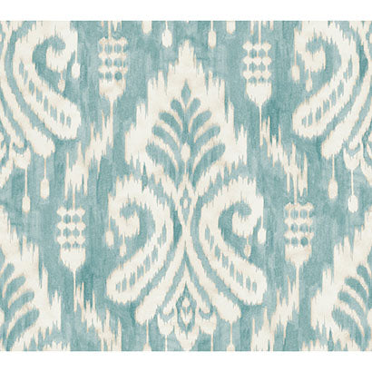 Hawthorne Ikat Wallpaper | Jeffrey Stevens
