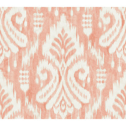 Seaside Park Coral Wallcovering | Jeffrey Stevens