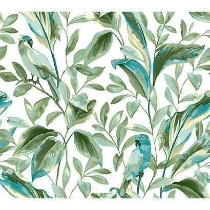 Viareggio Aqua Wallcovering | Jeffrey Stevens