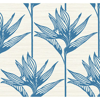 Hanalei Cream Wallcovering | Jeffrey Stevens