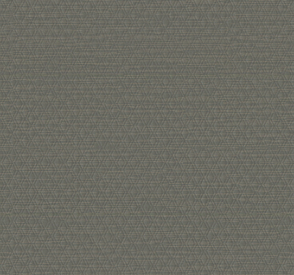 Oslo Quilted Slate Wallcovering | Phillipe Romano