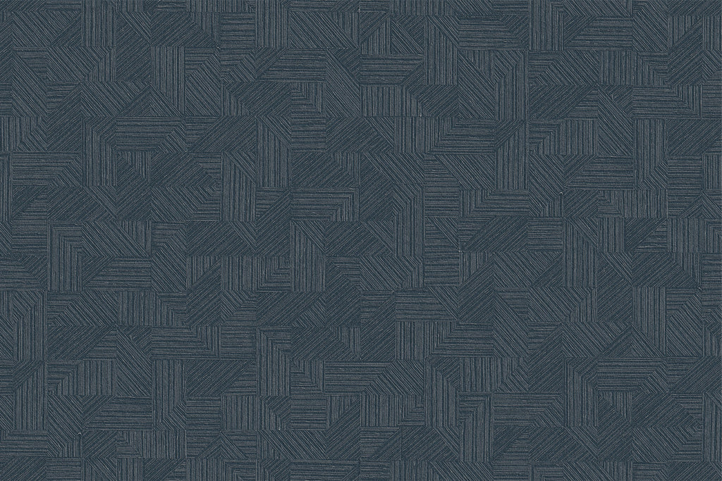 Oslo Kusa Indigo Wallcovering | Phillipe Romano