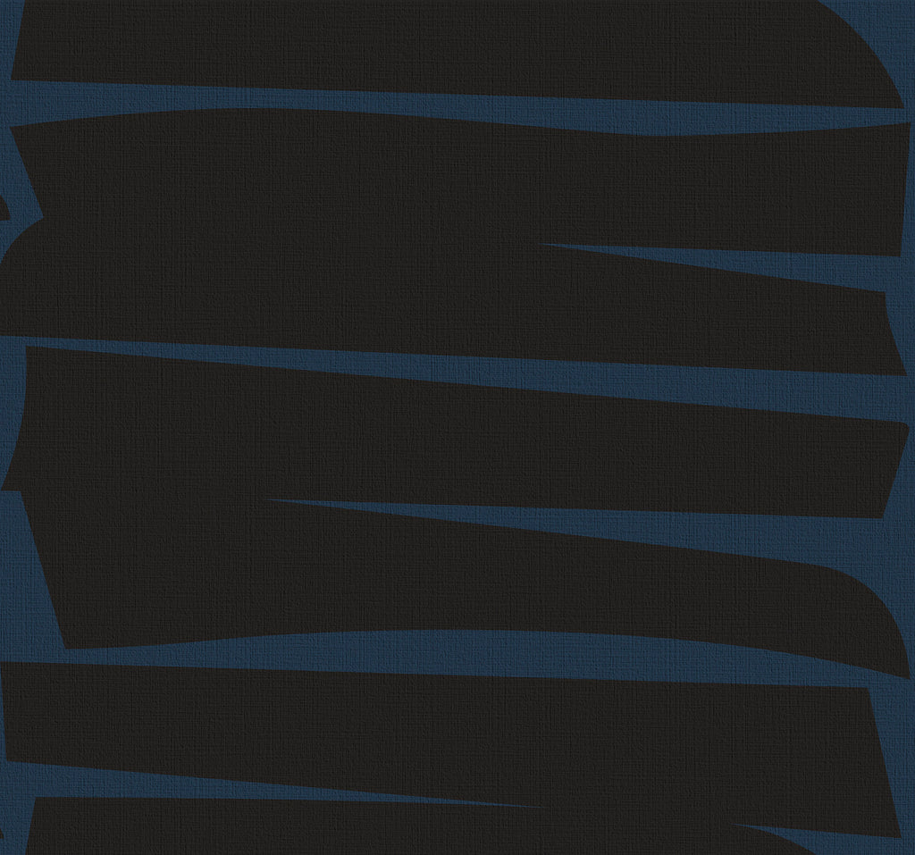 Oslo Affinity Midnight Wallcovering | Phillipe Romano