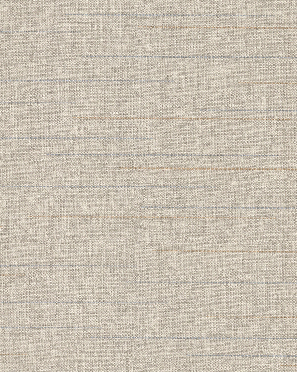 Oslo Hempstead Pewter Wallcovering | Phillipe Romano