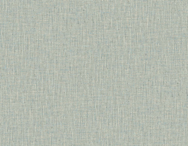 Fentucci Tweed Wallpaper - Contemporary Faux Linen - Blue Heron | Malibu Wallpaper