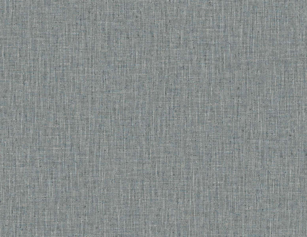 Fentucci Tweed Wallpaper - Contemporary Faux Linen - Storm | Malibu Wallpaper