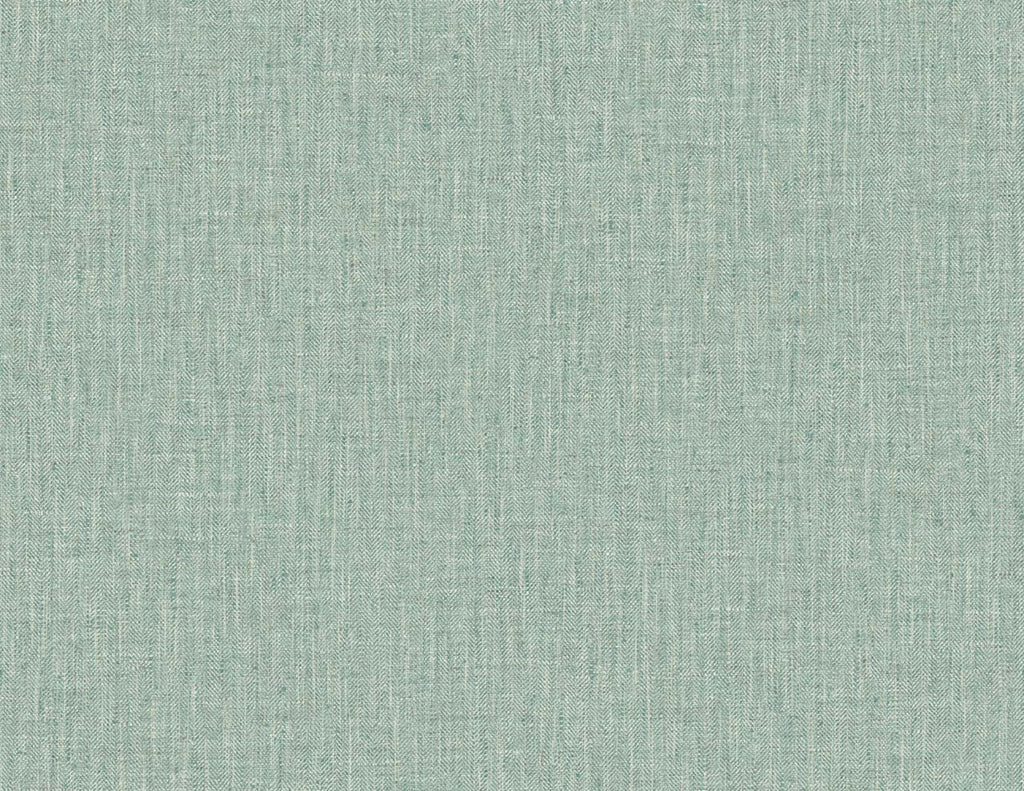Fentucci Tweed Wallpaper - Contemporary Faux Linen - Wintermint | Malibu Wallpaper