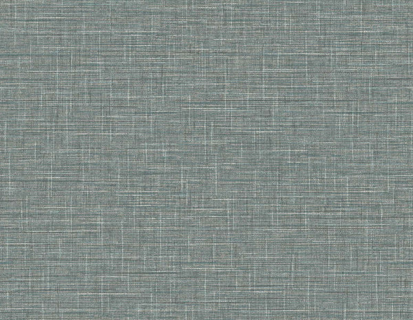 Fentucci Grasmere Weave Contemporary Faux Linen - Dark Linen | Architectural Wallcoverings