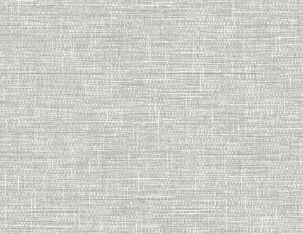 Fentucci Grasmere Weave Wallpaper - Contemporary Faux Linen - Cool Steel | Malibu Wallpaper