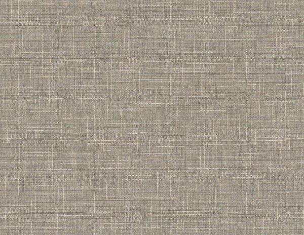 Fentucci Grasmere Weave Contemporary Faux Linen - Cappuccino | Architectural Wallcoverings