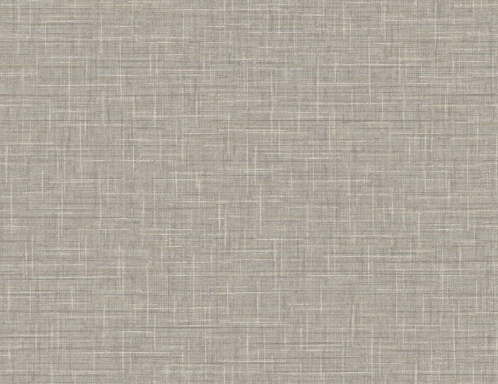 Fentucci Grasmere Weave Wallpaper - Contemporary Faux Linen - Oyster | Malibu Wallpaper