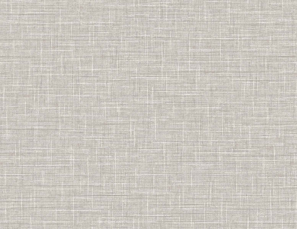 Fentucci Grasmere Weave Wallpaper - Contemporary Faux Linen - Winter Grey | Malibu Wallpaper