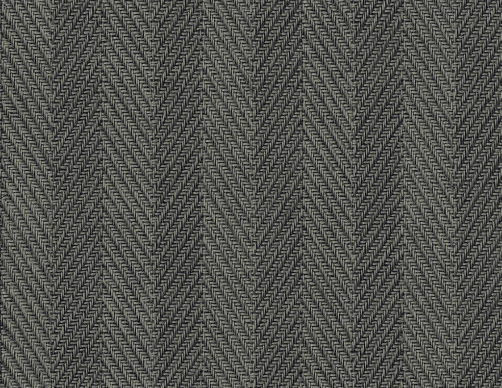 Fentucci Throw Knit Wallpaper - Contemporary Chevron - Faded Onyx | Malibu Wallpaper
