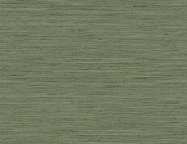 Edmond Faux Sisal Contemporary Faux Grasscloth - Faded Jade | Architectural Wallcoverings