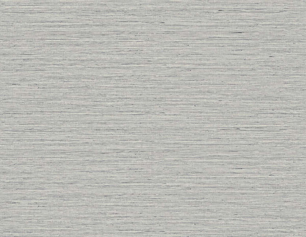 Malibu Edmond Faux Sisal Wallpaper - Contemporary Faux Grasscloth - Coal | Malibu Wallpaper