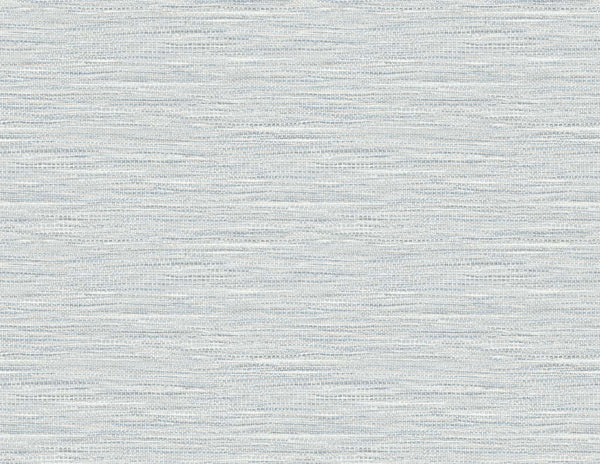 Malibu Braided Faux Jute Wallpaper - Contemporary Faux Grasscloth - Cornflower Blue | Malibu Wallpaper