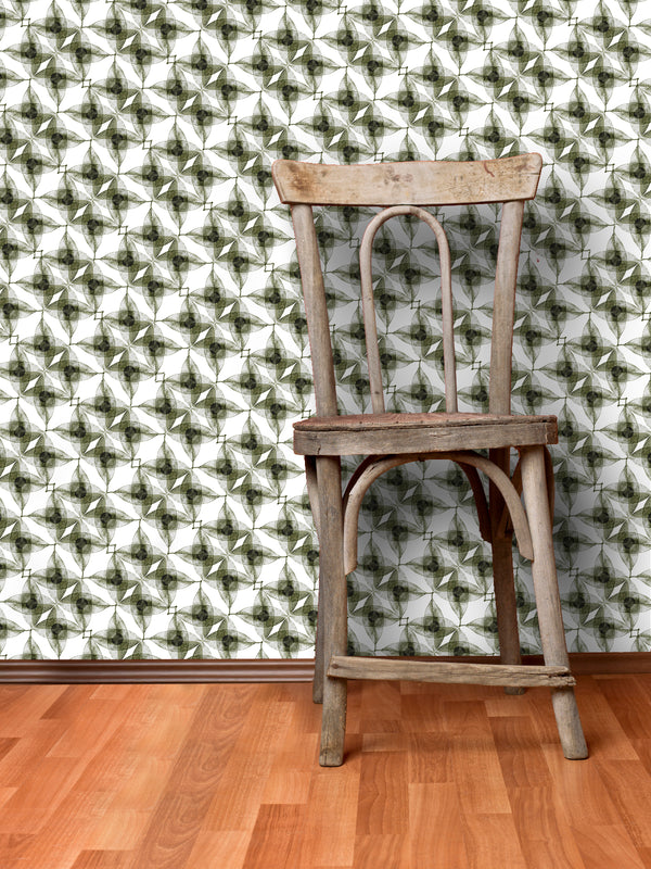 Theo Sage - White Commercial Wallcovering | Koroseal