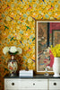 The Garden Of Immortality Mustard Yellow Wallpaper | Mind The Gap