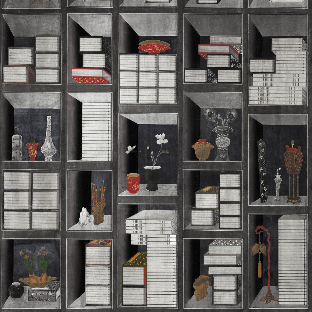 Korean Library Wallpaper | Mind The Gap