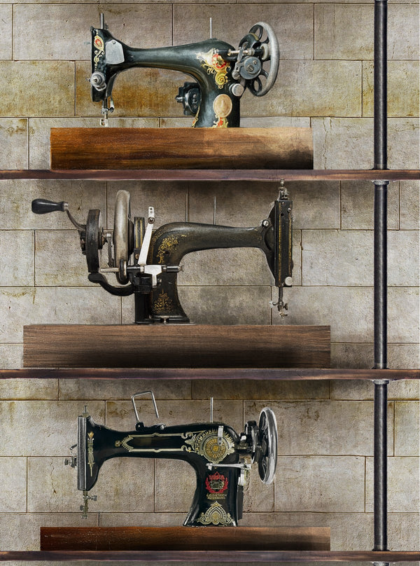 The Machinist - Taupe, Black, Brass Wallcovering | Mind the Gap