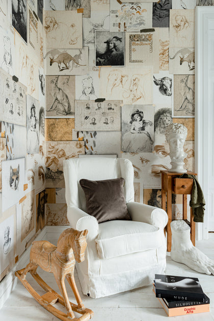 The Mood Board - Taupe, Beige, Brown Wallcovering | Mind the Gap