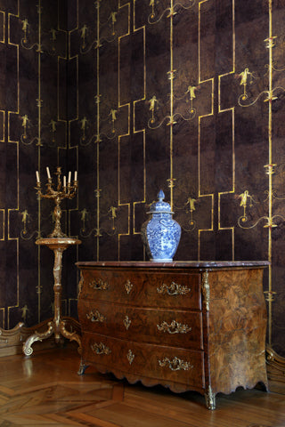 The Swan - Dark Wallcovering | Mind the Gap