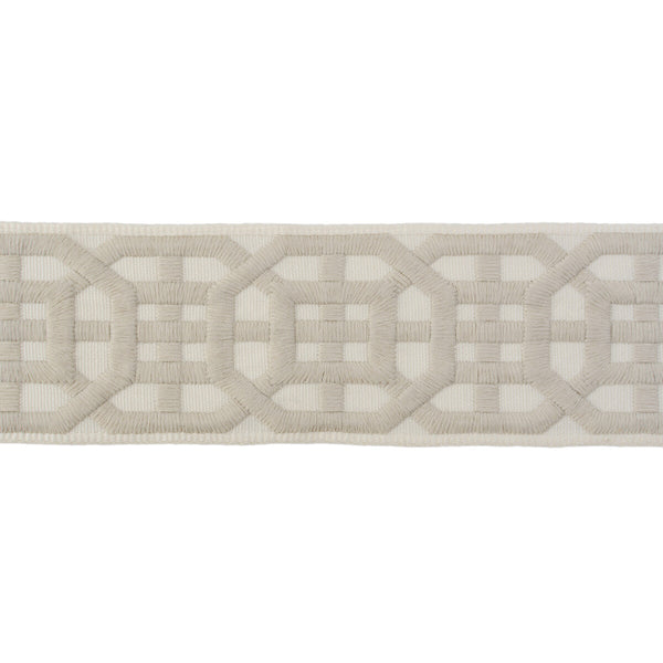 Avignon Tape - Beige White By Lee Jofa | Suzanne Kasler Collection Ii |  Trim Braid / Tape
