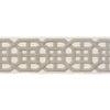 Samples and Purchasing available for Avignon Tape - Grey White By Lee Jofa | Suzanne Kasler Collection Ii |  Trim Braid / Tape at Designer Wallcoverings and Fabrics