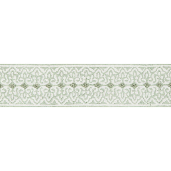 Paige Tape - Mist Celery By Lee Jofa | Westport Trimmings |  Trim Braid / Tape