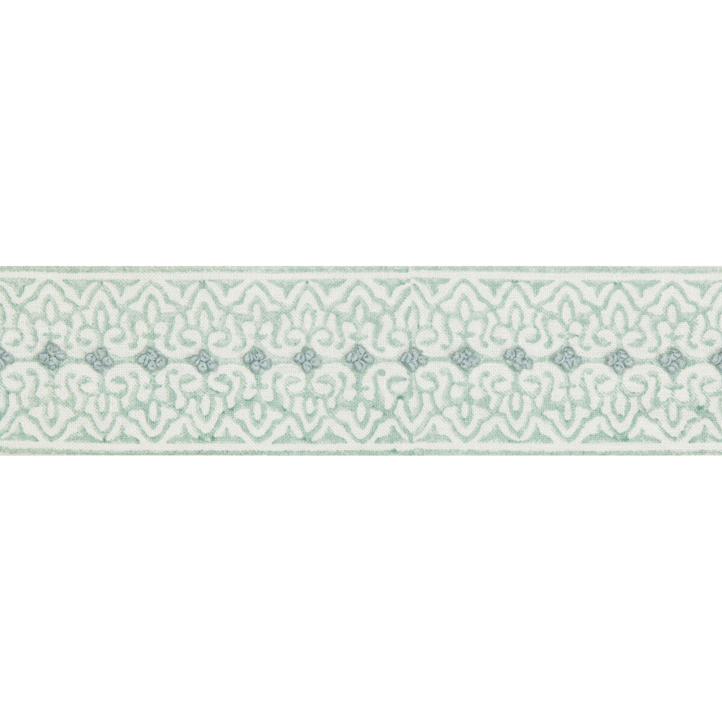 Samples and Purchasing available for Paige Tape - Sky Turquoise By Lee Jofa | Westport Trimmings |  Trim Braid / Tape at Designer Wallcoverings and Fabrics