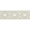 Samples and Purchasing available for Yves Tape - Grey Taupe By Lee Jofa | Suzanne Kasler The Riviera Collection |  Trim Braid / Tape at Designer Wallcoverings and Fabrics