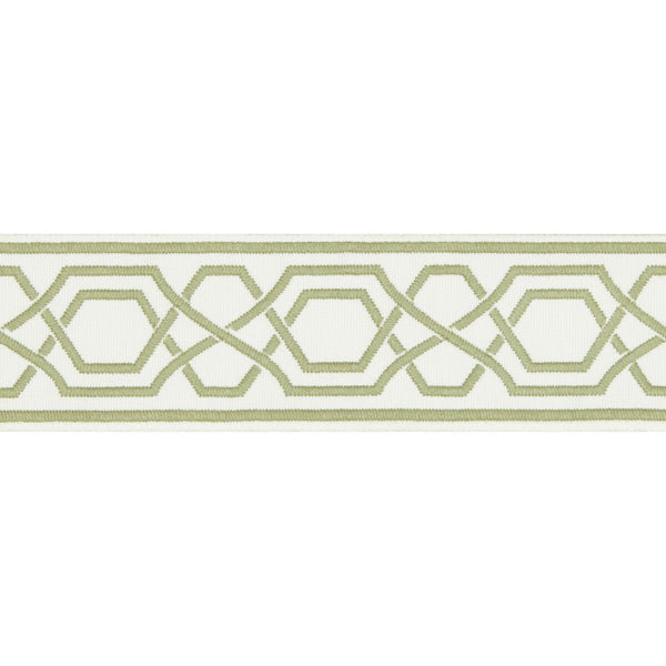 Yves Tape - Green Green By Lee Jofa | Suzanne Kasler The Riviera Collection |  Trim Braid / Tape