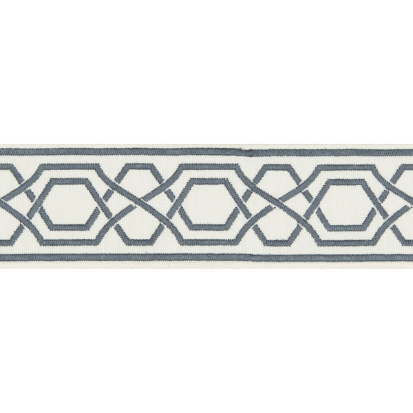 Yves Tape - Slate Slate By Lee Jofa | Suzanne Kasler The Riviera Collection |  Trim Braid / Tape