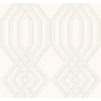 Ettched Lattice Wallpaper | Jeffrey Stevens