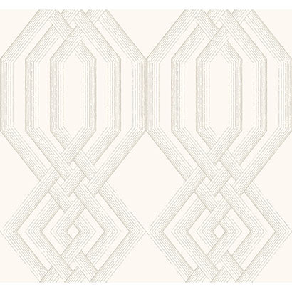 Ettched Lattice Wallpaper | Jeffrey Stevens