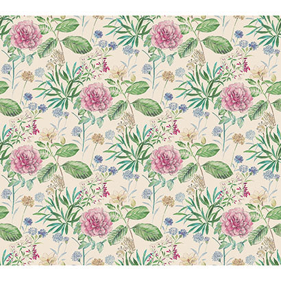 Hastings Cream Wallcovering | Jeffrey Stevens