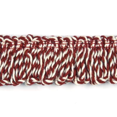 Rope Loop Fringe - Red Red By Baker Lifestyle | Salcombe Collection |  Trim Fringe