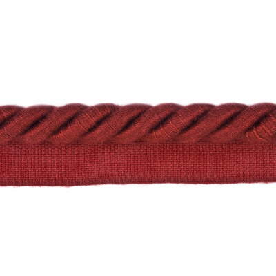 Samples and Purchasing available for Kenwyn Cord - Red Red By Baker Lifestyle | Salcombe Collection |Stripes  Trim Cord at Designer Wallcoverings and Fabrics