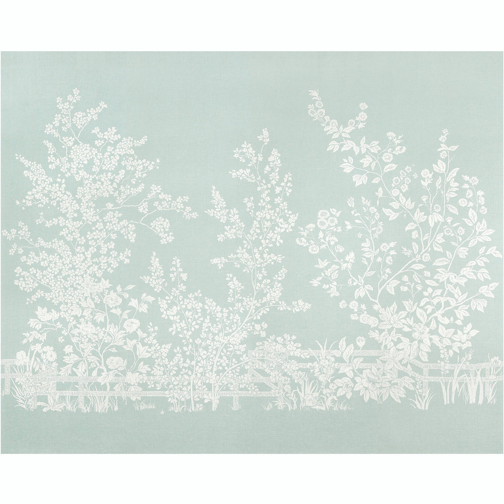 Villa Garden Mural - Set, Pale Green