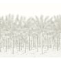 Palm Grove Mural, Beige