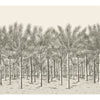 Palm Grove Mural, Black Tea