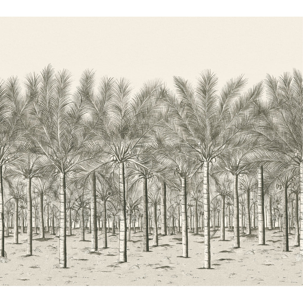 Palm Grove Mural, Black Tea