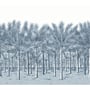 Palm Grove Mural, Navy
