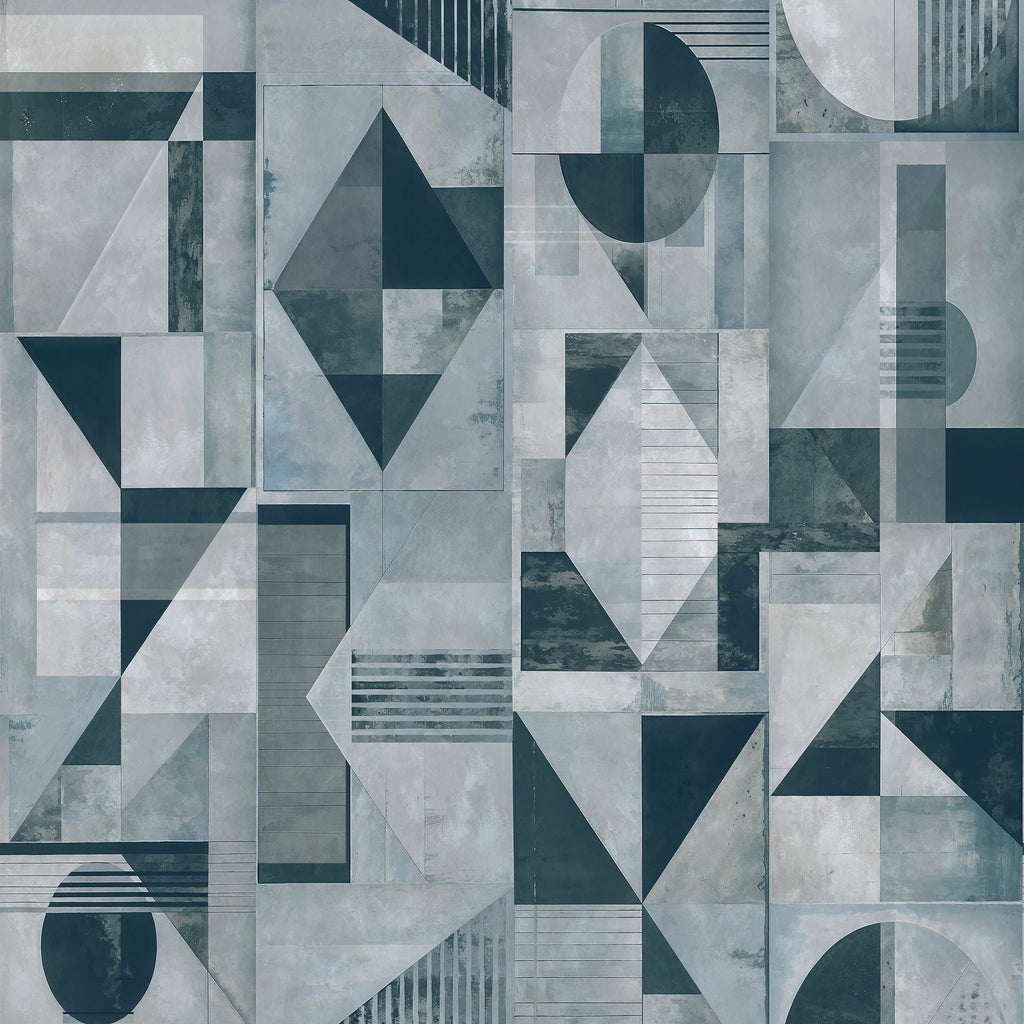 Galaxy Mural, Graphite and Mineral