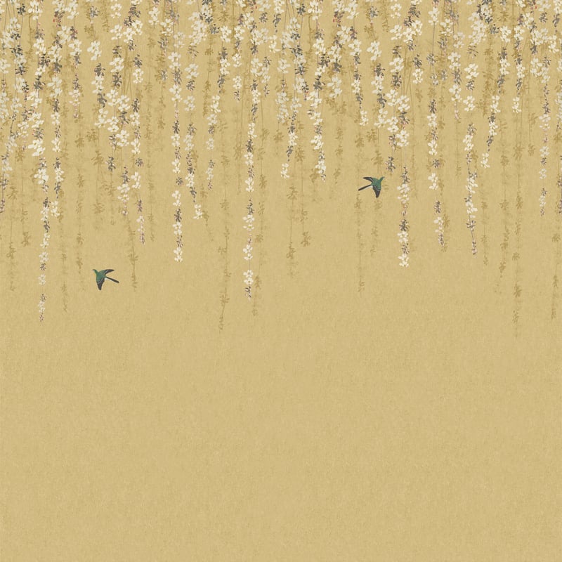 Blossom Mural, Gold