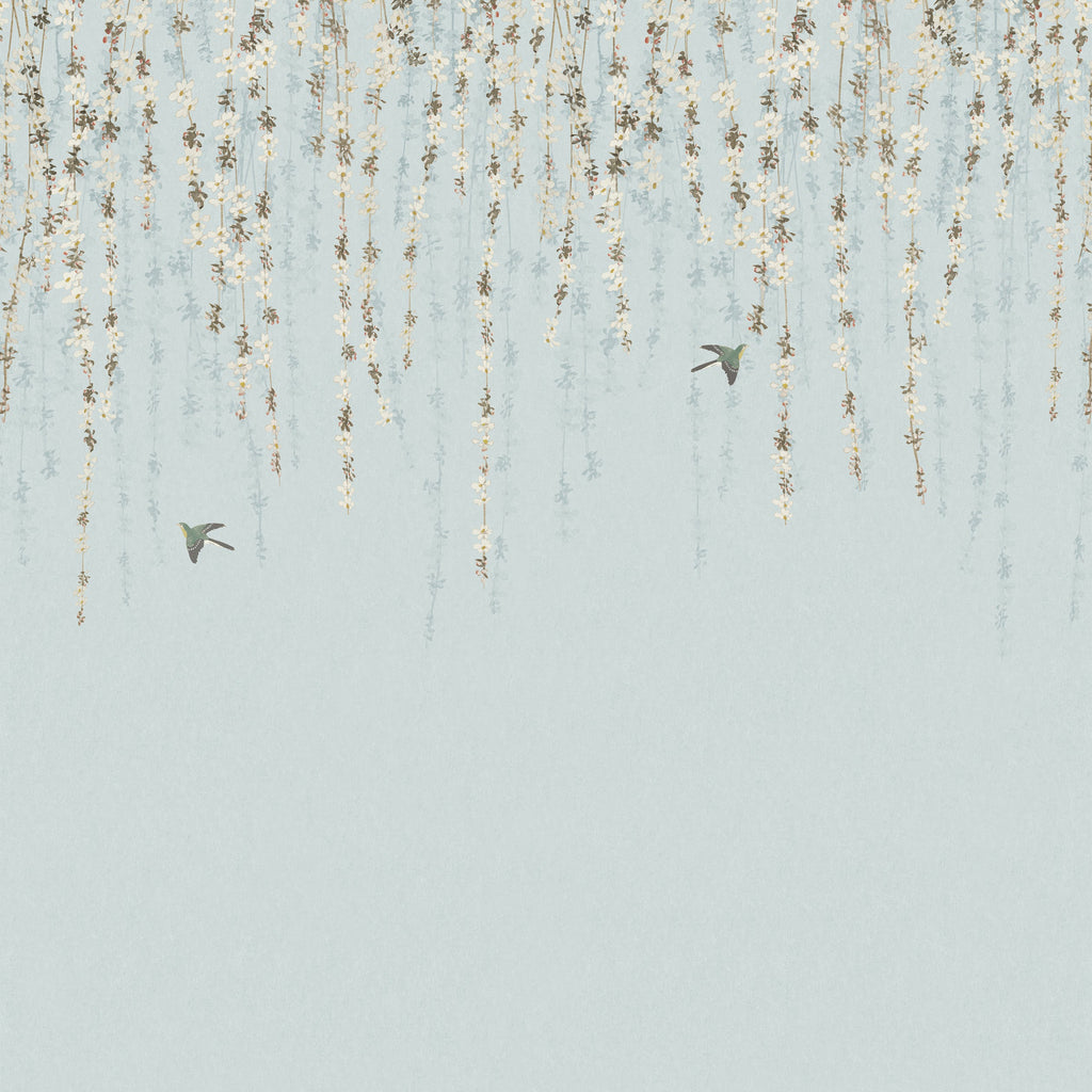 Blossom Mural, Blue