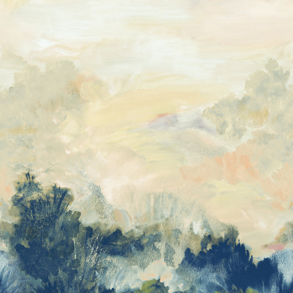 Twilight Mural Multi Fabric | Thibaut